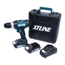 XTLINE Aku vrtačka 18 V, 40 Nm + 2 baterie 2.0 Ah + nabíječka 2.4 A