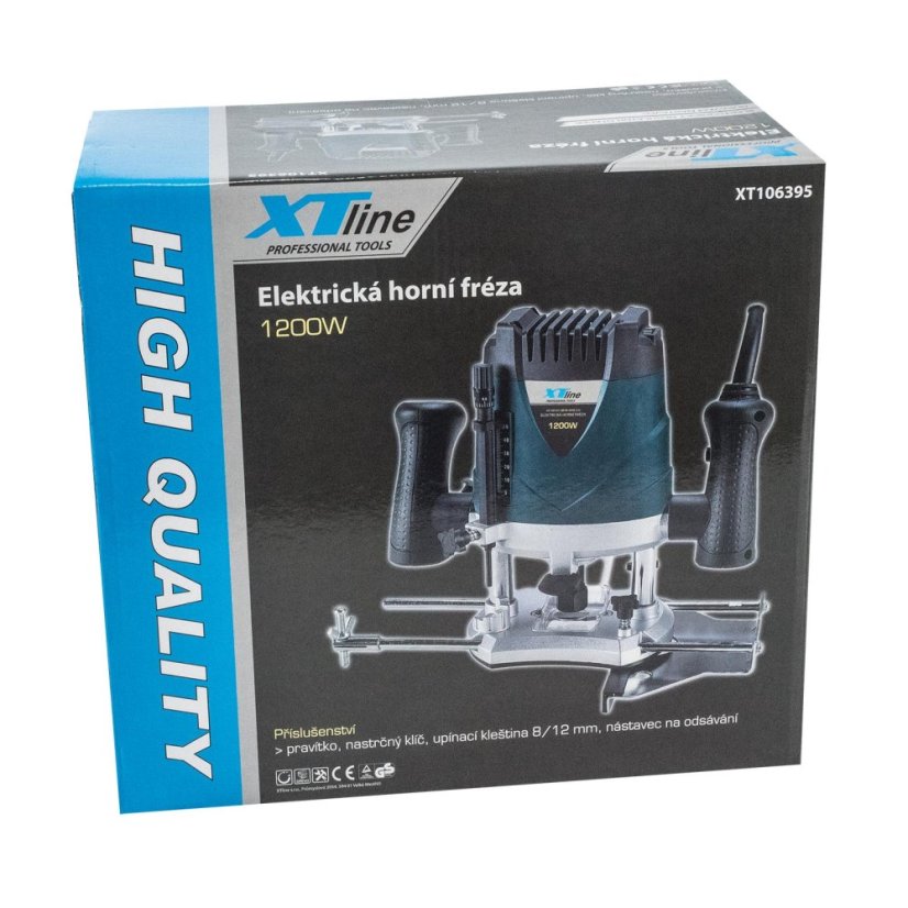 XTLINE Horní frézka 1200 W