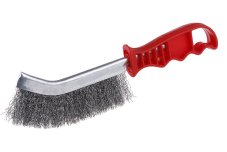 Kartáč ruční WESTBERG ocelový vlnitý 250mm plastová rukojeť
