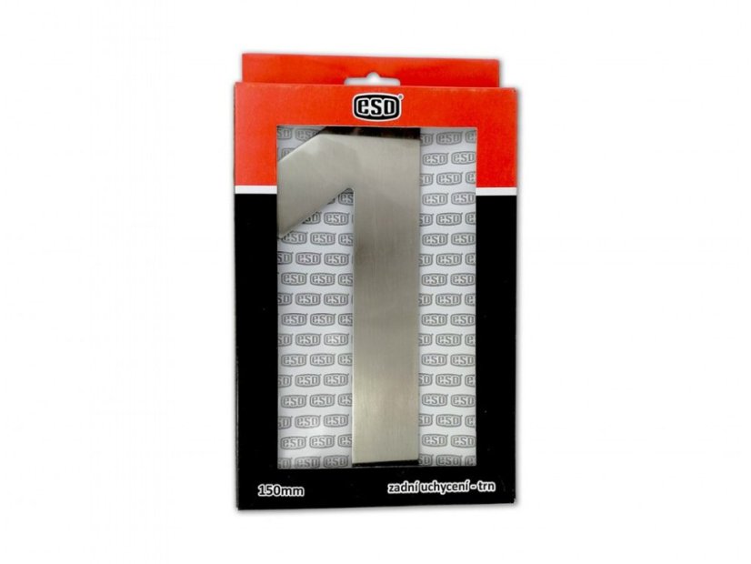 Číslice "2" fasádní 150mm NEREZ
