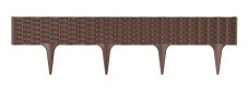 Travní lem GARDEN BORDER 390 cm - barva: hnedá