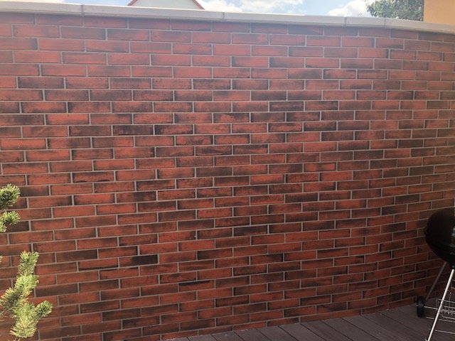 Obkladový pásek cihla stínová natural BRICK Dark  240x60mm - Flexibilní obkladové pásky