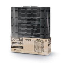Kompostér COMPOGREEN 950 l - barva: černá