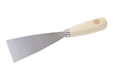 Špachtle ocel drevená ručka 60mm