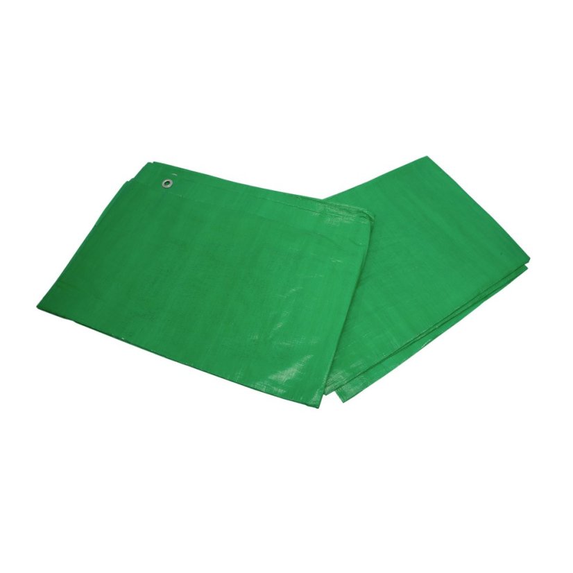 XTLINE Zakrývací plachta zesílená PE s oky 130g/m2 | 10x15 m