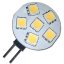 LED žárovka G4 6xSMD 1W teplá bílá - warm white