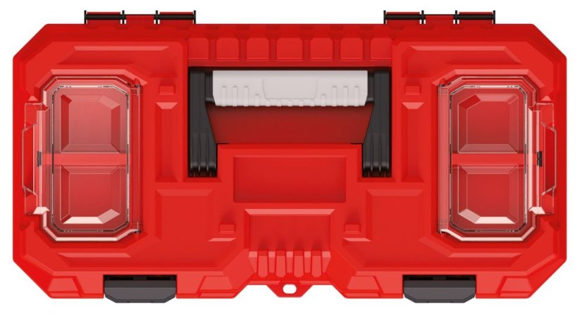 Kufr na nářadí TITAN PLUS 554x286x276 mm - barva: červená