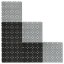 Dlaždice zahradní EASY SQUARE 40x40cm - 1,5m2 - barva: černá