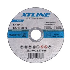 XTLINE Kotouč řezný na ocel / nerez | 125x1,6x22,2 mm