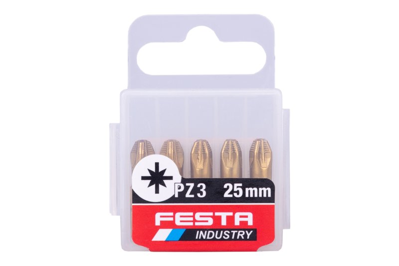 Bit FESTA Indurstry PZ 3 25mm TiN S2