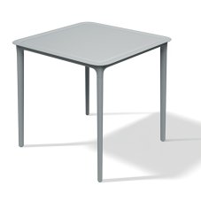 Jídelní čtvercový stul RIMO 775x775x745 - barva: šedá