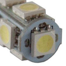 LED žárovka G4 9xSMD 1.5W - studená bílá