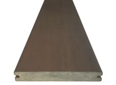 WPC Terasové prkno plné tmave hnedé 140 x 21 x 2900 mm