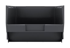 Plastový úložný box CLICK BOX 360x240x160 mm - barva: černá