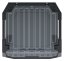 Plastový úložný box uzavíratelný TRUCK MAX PLUS 396x380x282 mm - barva: černá