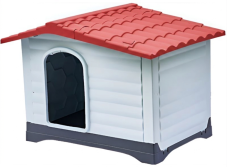 Max 424S plastová bouda pro psa červena 69 x 91,5 x 66 cm