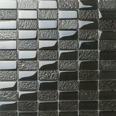 Mozaika DG805 sklenená černá 30x30cm sklo- kobalt