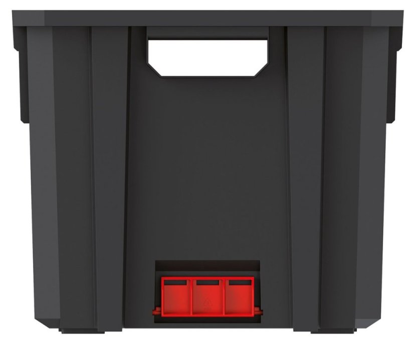 Modulární přepravní box X BLOCK PRO 544x362x300 mm - barva: černá