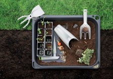 Sázecí kolík R DIGGER PLUS 17,1 cm (odolný ABS plast) - barva: chladná šedá