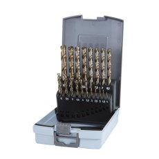 RUKO Sada vrtáku do kovu cobalt HSSE-Co 5 19 dílu | 1-10 mm, plastový box