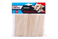 Klínky montážní WESTBERG 100x25x16-1mm 14ks drevené