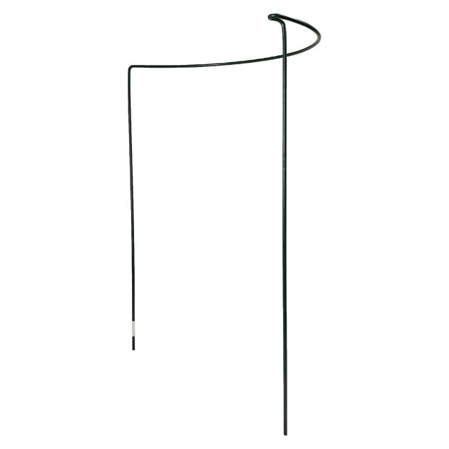 Kruhová podpěra pro rostliny, 1/2 kruhu, průměr 40 cm / výška 55 cm