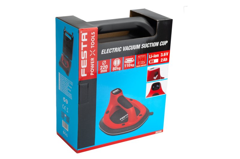 Přísavka akumulátorová FESTA 220mm Li+ion 3.6V/2.0Ah CE
