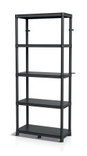 Regál STACKARO SOLID 75 HD - barva: černá