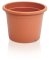 Kvetináč PLASTICA 9 cm - barva: terakota