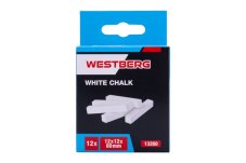 Krída bílá WESTBERG 12x12x80mm, sada 12ks
