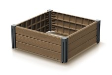 Vyvýšený záhon BASE PLANT 61,8 cm - barva: naturo
