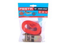 Pás upínací ráčnový FESTA jednodílný 1"(25)mmx5m TUV/GS 500kg
