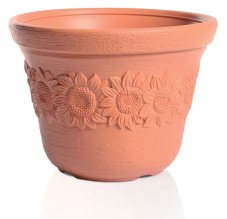 Kvetináč SUNNY 35 cm - barva: cihla