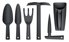 Sada ručního náradí RESPANA GARDENING TOOLS SET 6 ks - barva: černá