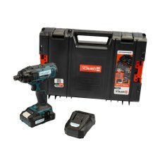 XTLINE Aku rázový utahovák na bity 18 V, 180 Nm + baterie 2.0 Ah + nabíječka 2.4 A + box