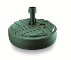 Podstavec pod slunečník UMBRELLA kulatý 39 cm - barva: lesní zelená