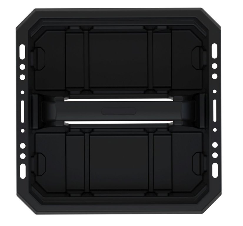 Přepravka na nářadí CARGO PLUS 300x300x133 mm - barva: černá