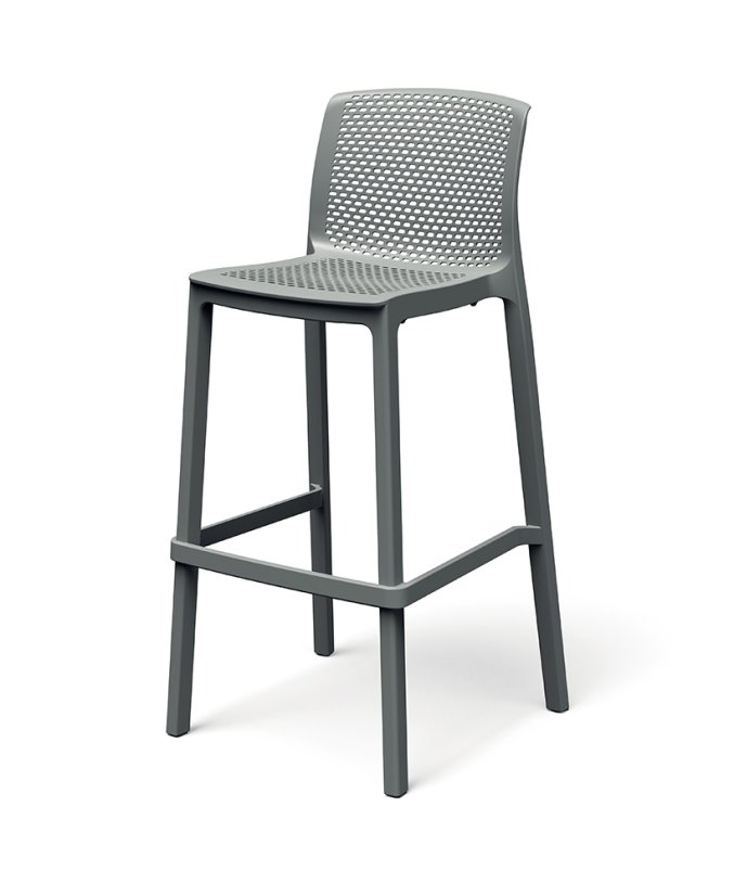 Barová židle NEXO 515x500x1010 mm - barva: šedá