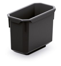 Sada 6 plastových boxů na nářadí X BLOCK BOX 140x75x280 mm - barva: černá/červená