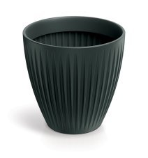 Květináč LATIA ROUND MIDL 60 cm - barva: antracit
