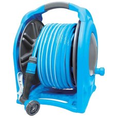 AQUACRAFT Naviják na hadici | 1/2' (25 m) + pistole + spojky
