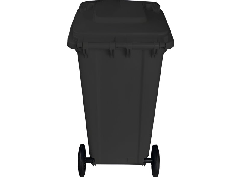 Popelnice C24 240L černá s kolečky