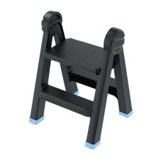 PROSPERPLAST Schudky černé TITAN LADDER | 470x435x630 mm
