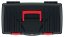 Plastový kufr na nářadí CALIBER 460x257x227 mm - barva: černá