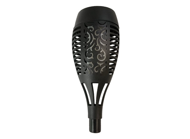 Solární lampa pochodeň, teplá bílá IP65