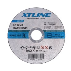 XTLINE Kotouč řezný na ocel / nerez | 125x1,6x22 mm