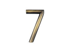 Číslice "7" na dveře NZ 75mm Bronz