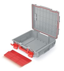 Kufr na nářadí C BLOCK PRO  45x38x13,5 cm - barva: chladná šedá