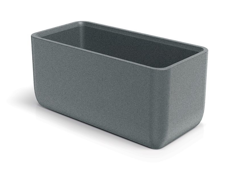 Květináč MOLTA CASE 80 cm - barva: granitová šedá Květináč MOLTA CASE 80 cm - barva: granitová šedá