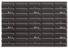 Montážní panel BINEER BOARD 576x18x390 - barva: černá